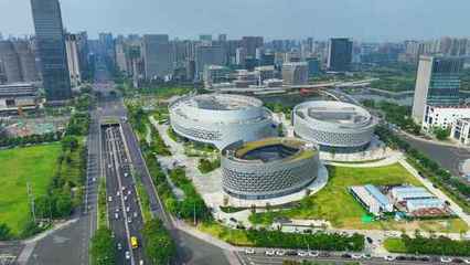 成都新川創意科技園夜景