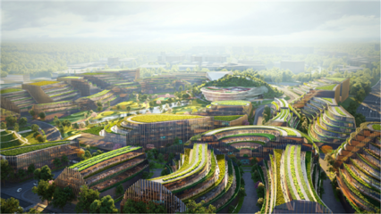 成都未來科技城環(huán)形社區(qū)及福田TOD核心區(qū)啟動(dòng)全面建設(shè)!